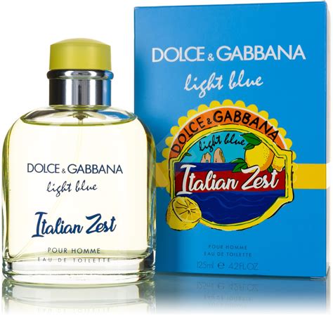 dolce gabbana light blue italian zest pour homme 125 ml